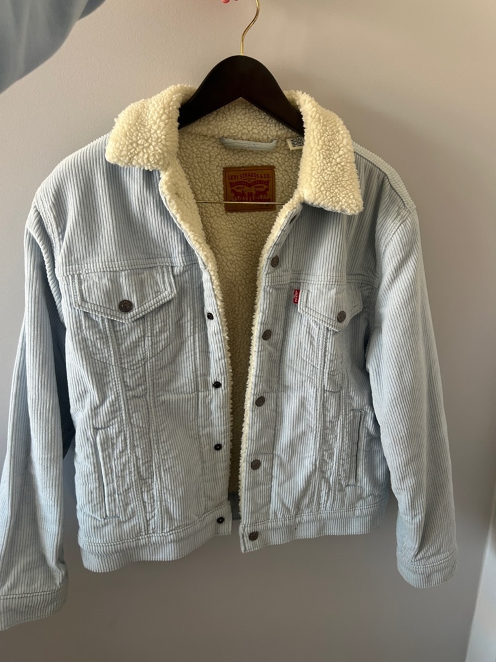 Levi’s Sherpa Lined trucker jacket